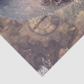 Steampunk Gnome Seidenpapier (Detail)