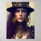 Steampunk Goddess Poster (Vorne)
