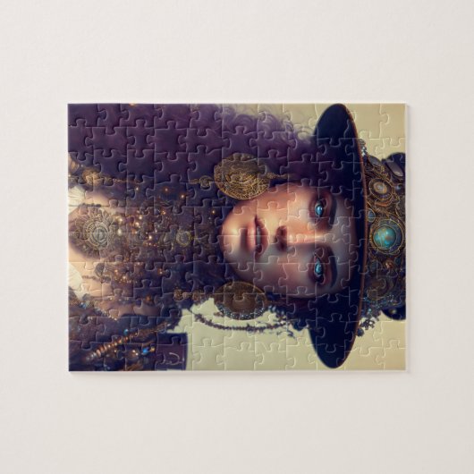 Steampunk Goddess Puzzle (Horizontal)