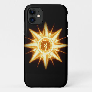 Steampunk Gold Compass Rose verändert Case-Mate iPhone Hülle