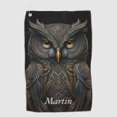 Steampunk Golfhandtuch (Vorderseite)