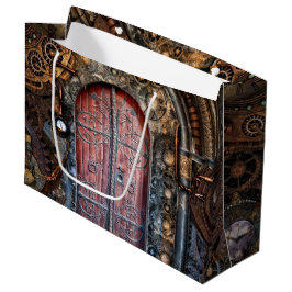 Steampunk Gothic Door Große Geschenktüte