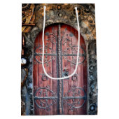 Steampunk Gothic Door Mittlere Geschenktüte (Rückseite)