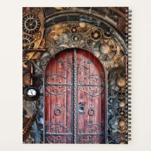 Steampunk Gothic Door Planer (Rückseite)
