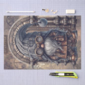 Steampunk Gothic Gnome Seidenpapier (Handwerk)