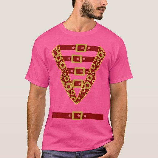 Steampunk Gothic Goth Viktorianischer Zigeuner Hip T-Shirt (Vorderseite)