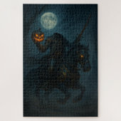 Steampunk Gothic Horror Headless Horseman Puzzle (Vertikal)