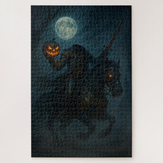Steampunk-Gothic-Horror-Kopfjäger Puzzle (Vertikal)