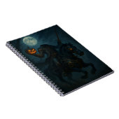 Steampunk-Gothic-Horror-Kopfloser Reiter Notizblock (Rechte Seite)
