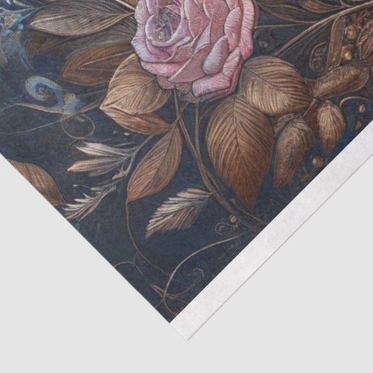 Steampunk Gothic LadyBug Decoupage Seidenpapier (Ausschnitt)