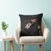 Steampunk Gothic Paar Kissen (Stuhl )