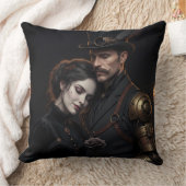 Steampunk Gothic Paar Kissen (Decke)