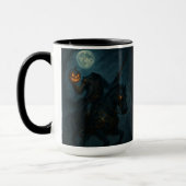 Steampunk-Gotik-Horror-Kopfloser Reiter Tasse (Links)