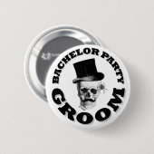 Steampunk-Gotik-Junggesellenabschied Button (Vorne & Hinten)