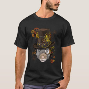 Steampunk-Gotik-Ratte-Maus-mechanisches-Tier-Gesic T-Shirt