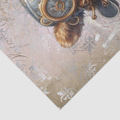 Steampunk Grizzly Bar Seidenpapier (Detail)