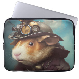 Steampunk Guinea Pig Laptopschutzhülle