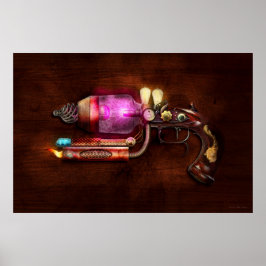 Steampunk - Gun - Der Neuralizer Poster