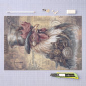 Steampunk-Hahn Seidenpapier (Handwerk)