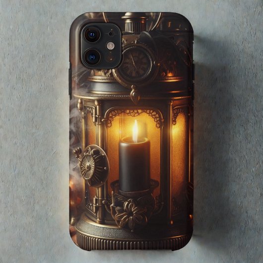 Steampunk Halloween Black Lantern Case-Mate iPhone Hülle