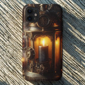 Steampunk Halloween Black Lantern Case-Mate iPhone Hülle