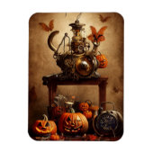 Steampunk Halloween Flexible Foto Magnet (Vertikal)