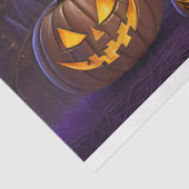 Steampunk Halloween Jack the Pumpkin King Seidenpapier (Ausschnitt)