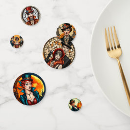 Steampunk Halloween Konfetti