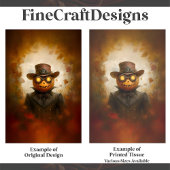 Steampunk Halloween Kürbislaterne F3 Decoupage Seidenpapier