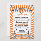 Steampunk Halloween-Party Einladung (Vorderseite)