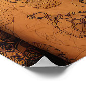 Steampunk Halloween Poster (Ecke)