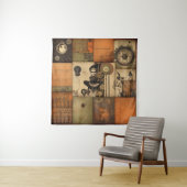 Steampunk Halloween Tapestry Wandteppich (Beispiel)