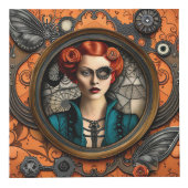 Steampunk Halloween Würfel (Vorderseite)