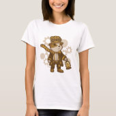 Steampunk Hampster T - Shirt (Vorderseite)