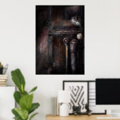 Steampunk - Handhabungsdruck Poster (Heimbüro)