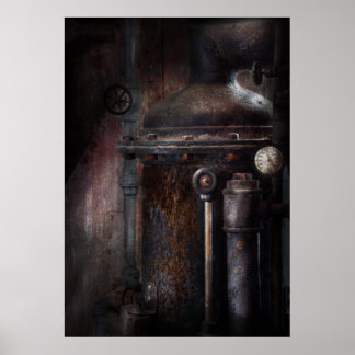 Steampunk - Handhabungsdruck Poster