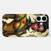 Steampunk-Harlekin Case-Mate iPhone Hülle (Rückseite (Horizontal))
