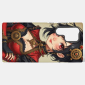 Steampunk-Harlekin Samsung Galaxy Hülle (Rückseite (Horizontal))