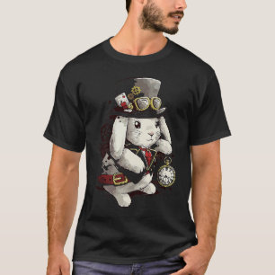 Steampunk-Hase Steampunk-Kaninchen T-Shirt