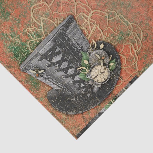 Steampunk Hat Seidenpapier (Ausschnitt)