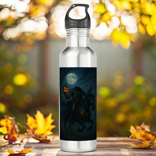 Steampunk Headless Horseman Edelstahlflasche