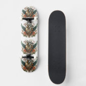 Steampunk Heart: Gears von Passion Skateboard (Vorderseite)