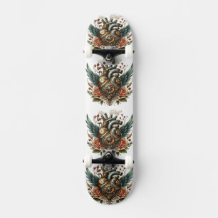 Steampunk Heart: Gears von Passion Skateboard