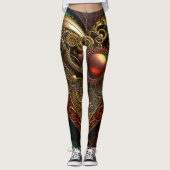 Steampunk Heart Leggings (Vorderseite)