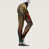 Steampunk Heart Leggings (Rechts)