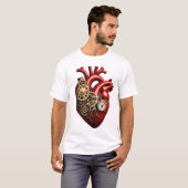 Steampunk Heart T - Shirt (Vorne ganz)