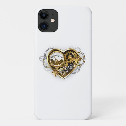 Steampunk Heart with a Manometer Case-Mate iPhone Hülle (Rückseite)