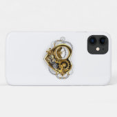 Steampunk Heart with a Manometer Case-Mate iPhone Hülle (Rückseite (Horizontal))