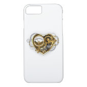 Steampunk Heart with a Manometer Case-Mate iPhone Hülle (Rückseite)