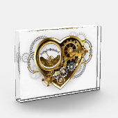 Steampunk Heart with a Manometer Fotoblock (Links)